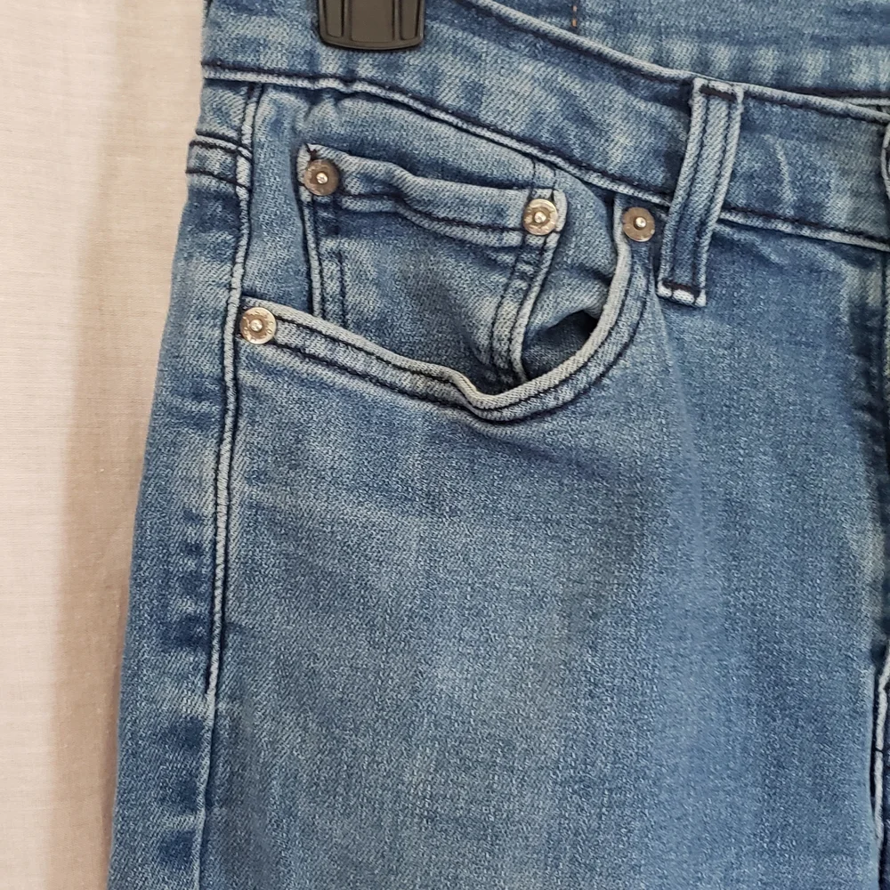 Levi's Blue Straight-Leg Jeans with‎ Gradient Effect